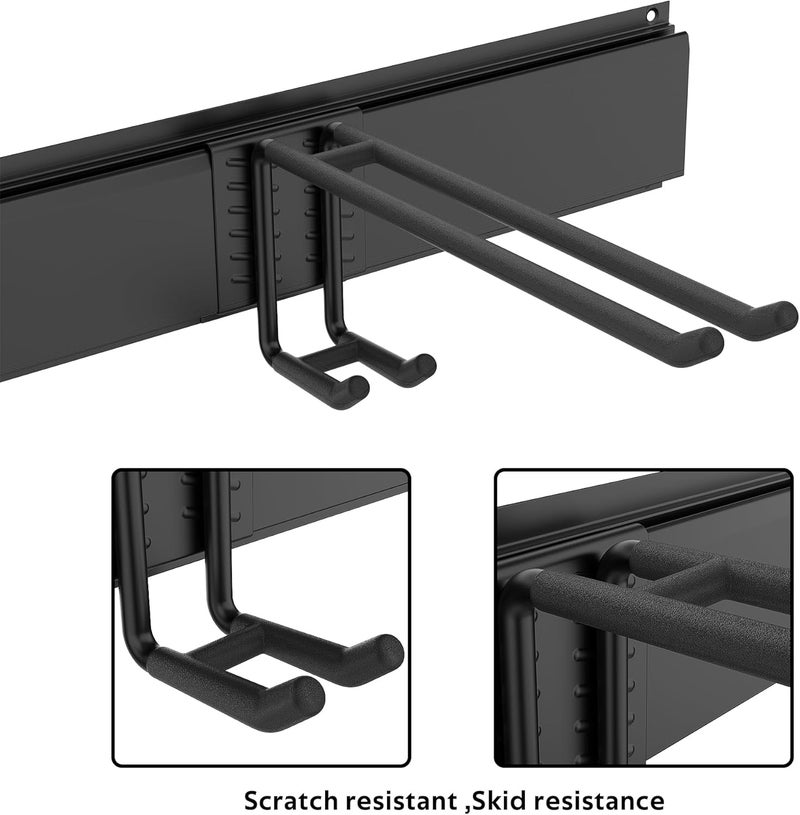 Ultrawall Ski Rack, Wall Mounted Ski Storage for Garage Storage Organizer System, 10 Pairs of Skis Holder for Home Shed, Holds Up to 300lbs - Image 3
